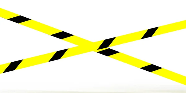 Two object tap way warning yellow black color symbol sign cross access industrial urban risk road cordon danger law criminal murder stop traffic alert protection hazard area accident barricade alert