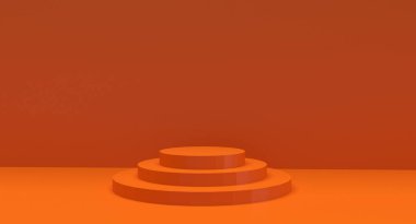 turuncu sarı gradyan renk basamağı sahne sahne sahne sahne sahne sahne sahne kare şablon sahne Ekim ayı boş stüdyo korkusu boş minimal silindir ödüllü sonbahar reklamını taklit et