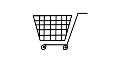 Alışveriş arabası, siyah, siyah, siluet rengi, perakende, süpermarket, market, market, gıda satışı, ürün, ikon, nesne, tramvay, müşteri sepetleri, indirimli, satıcı.