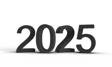 2025 numaralı sayı takvimi mutlu yıllar siyah renkli kutlama festivali mutlu yıllar Aralık ayları Ocak ayı parti dekorasyonu 2025 2024 kış mevsimi mutlu noel kartları
