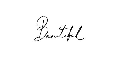 Güzel yazı tipi el yazısı senaryosu siyah renk güzel kadın cilt bakımı stüdyo moda kutlama festivali iş hayatı soyut davetiye mutlu gülümseme sembolü afişi