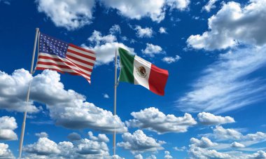 usa united state america mexico vs battle conflict war business politic government trump president 2025 year immigration mexican country emigration travel protection barricade security international clipart