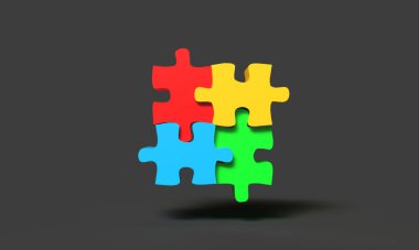  Yapboz kırmızı mavi renk işareti takım çalışması çözüm stratejisi insan kaynakları problem işbirliği iş ortaklığı başarı başarı başarı ikonu seçim ikonu