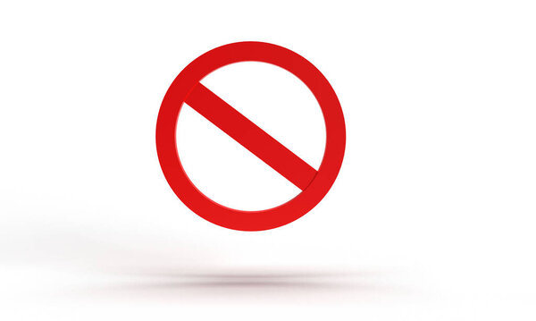 Red orange pink color don't no not symbol sign forbidden danger safety icon stop design warning circle label caution non ban security law cross attention business restricted alert risk protection stop