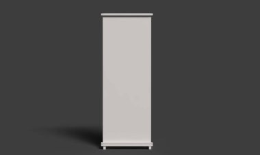 Afiş beyaz arka plan yalıtılmış dicut satış şablonu boş model sunum platformu sunum reklam afişi poster modeli satış stüdyo podyum temel pazarlama sanatı