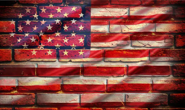 Amerika Birleşik Devletleri bayrağını dalgalandıran Amerika Birleşik Devletleri bayrağı duvar ören duvar örgü duvar kağıdı mutlu bağımsızlık günleri Amerika bayrağı 4 Temmuz vatanseverlik ulusal etkinliği