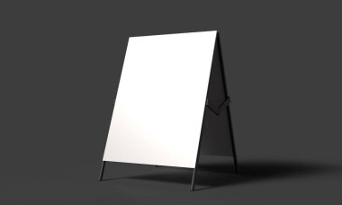 İşaretçi beyazı renk modelini ayır boş şablon iş ilanı pazarlama boş model mağaza girişi restoran girişi tabelaları sokak çerçeve poster satışı ürün modeli