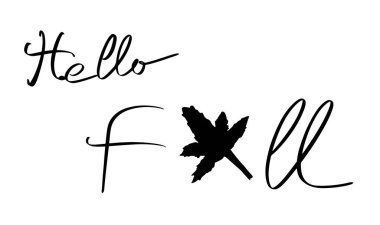 Merhaba sonbahar akçaağaç nesne ikonu Merhaba sonbahar akçaağaç nesne simgesi kara renk ikonu sonbahar zamanı yaprak tasarımı Eylül ekim ayı ağaç flora çiçek bayramı tebrik kartı duvar kağıdı sonbaharı