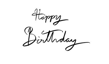 Mutlu yıllar yazı tipi el yazısı harf yazısı siyah nesne simgesi doğum günü pastası hediye yıl dönümü mutlu yıllar sürpriz bayram kutlamaları