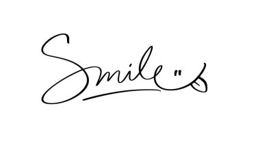 Gülümseme simgesi metin yazı tipi el yazısı harf harfleri siyah nesne gülen sembol mutlu yüz pozitif motivasyon gülümseme ikon duygu yaşam tarzı ağza gülücük