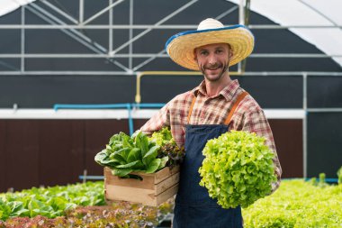 Farmer checking quality by tablet agriculture modern technology. Concept using modern technologies in agriculture...