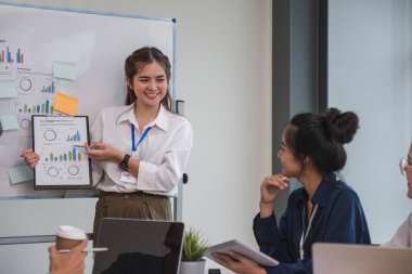 Toplantıda sunulan çalışmalar, bir şirketin ya da kuruluşun iş yerlerinden toplanır. Yöneticiler ve örgüt üyeleri biliyor.
