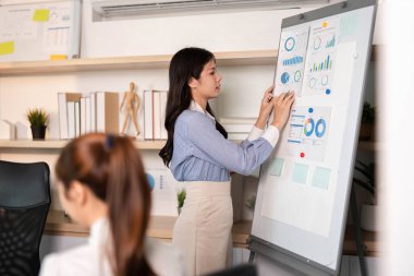 İş kadınları, profesyonel bir ortamda takım çalışması ve üretkenliği ön plana çıkaran, işbirlikçi bir çalışma alanında başarıyı paylaştılar.