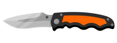 Jackknife. Cute jackknife isolated on white background. Vector illustration