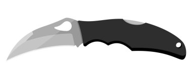 Jackknife. Cute jackknife isolated on white background. Vector illustration