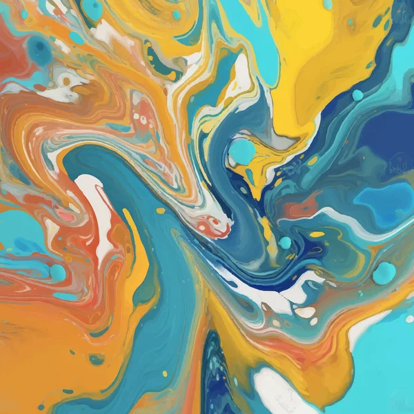 Абстрактный Цвет Мрамора Текстурированный Фон Образец Роскошной Карты Векторная Иллюстрация — стоковый вектор