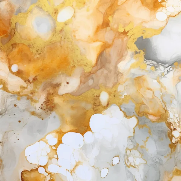 Marmor Mit Gold Abstrakter Strukturierter Hintergrund Attrappe Der Luxuskarte Vektorillustration — Stockvektor