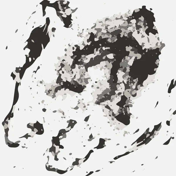 Гранж Фок Абстрактные Брызги Черного Гранжа Векторная Иллюстрация — стоковый вектор