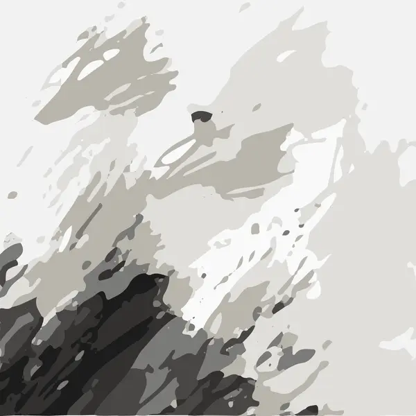 Grunge Pozadí Abstraktní Černé Šplouchání Vektorová Ilustrace — Stockový vektor