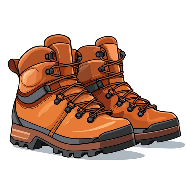 Boots Image Hiking Boots Image Isolated Vector Illustration Generated — Stock Vector