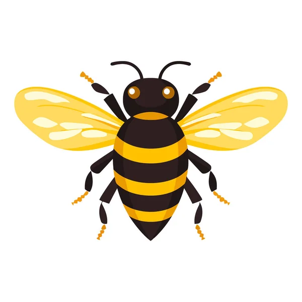 Значок Пчелы Симпатичное Изображение Изолированной Пчелы Векторная Иллюстрация Генерируемый Векторная Графика
