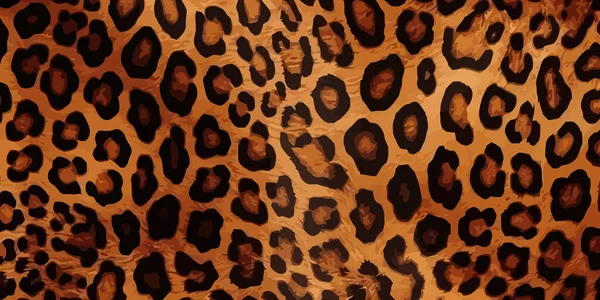 Pelle Leopardo Sfondo Texture Pelle Struttura Della Pelle Leopardo Illustrazione — Vettoriale Stock