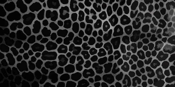 Leopardenleder Leder Textur Hintergrund Textur Der Leopardenhaut Vektorillustration — Stockvektor