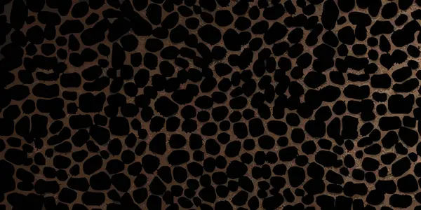 Cuero Leopardo Fondo Textura Cuero Textura Piel Leopardo Ilustración Vectorial — Vector de stock