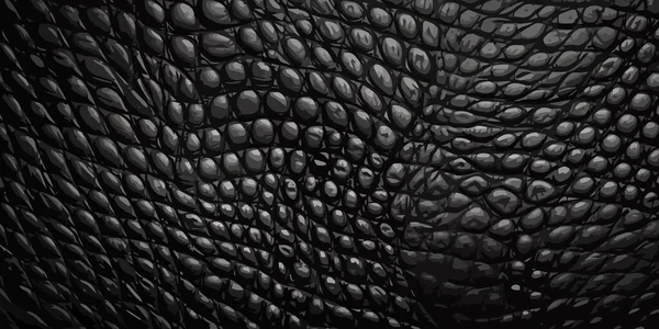 Texture Cuir Fond Empreinte Peau Animale Élégant Fond Mode Illustration — Image vectorielle