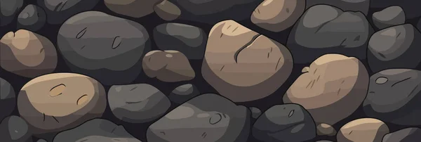 Pared Piedra Textura Vieja Pared Piedra Ilustración Vectorial — Vector de stock