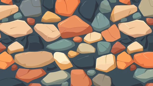 Stenen Muur Textuur Van Oude Stenen Muur Vectorillustratie — Stockvector