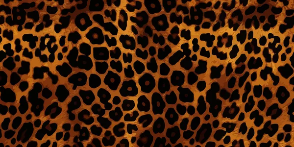 Cuero Leopardo Fondo Textura Cuero Textura Piel Leopardo Ilustración Vectorial — Archivo Imágenes Vectoriales