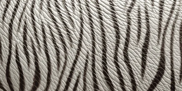Cuero Tigre Bengala Blanco Fondo Textura Cuero Textura Piel Tigre — Vector de stock