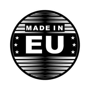 AB simgesinden yapılmış. Yatay çizgileri, yıldızları ve 