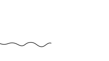 8 sayısının tek bir çizgi çiziminin animasyonu. 8 sayısının sürekli dış hatları. Tek satırlı kesintisiz video.