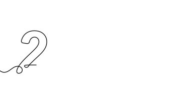 2026 sayısının tek çizgi çiziminin animasyonu. 2026 sayısının sürekli sınır hareketi. Tek satırlı kesintisiz video.