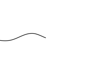 Bir yılbaşı ağacının tek bir çizgi çizimi. Bir noel ağacının sürekli hareketli hatları. Tek satırlı kesintisiz video.