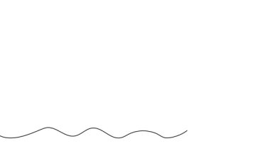 Koltuğun tek bir çizgi çiziminin animasyonu. Bir koltuğun sürekli kontur hareketi. Tek satırlı kesintisiz video.