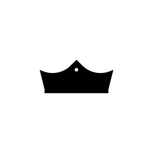 Conjunto Iconos Corona Emperador Negro Diadema Heráldica Bosquejo Realeza Poder — Vector de stock