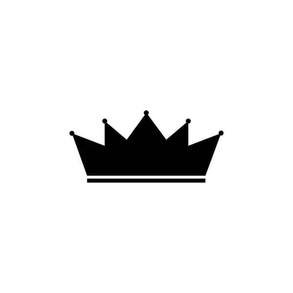 Zwarte Keizer Corona Icoon Set Schets Heraldische Diadeem Van Royalty — Stockvector