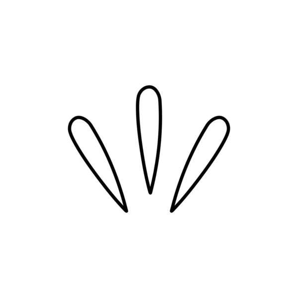 Άγχος Σύμβολα Χέρι Ζωγραφισμένο Σύνολο Εικονίδιο Άγχος Και Dumbfounded Αποτελέσματα — Διανυσματικό Αρχείο