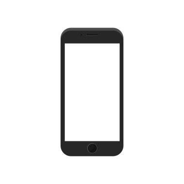 3D yüksek kalite seyyar vektör modellemeleri. Ultra gerçekçi akıllı telefon. Sunum şablonu için UI UX aygıtı modeli. Boş ekran izole şablonlara sahip cep telefonu çerçevesi. 3d izometrik illüstrasyon.