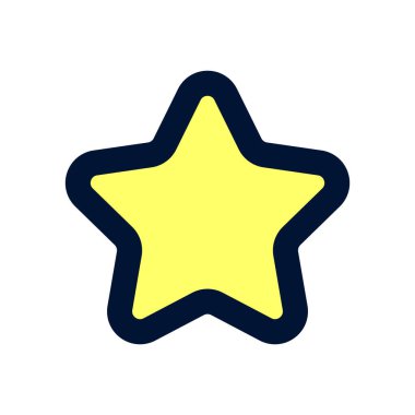 star icon vector on a white background