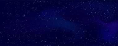 Gece yıldızlı gökyüzü ve nebula arkaplanı. Takımyıldızı, uzak evren ve vektör evren parlaklığına sahip sayısız yıldız cisimleri tarafından aydınlatılmıştır.