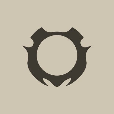 Gotik ve bilimkurgu, boynuzlu elementlerle çevrili yuvarlak bir sınıra sahip, şeytani ve keskin bir kullanıcı profili için ideal, siyah bir avatar çerçevesine ilham verdi..