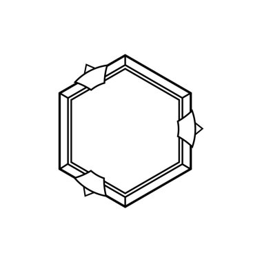 Kutsal semboller ve simya şekilleri içeren siyah altıgen herhangi bir ruhani ya da paranormal tasarıma mistik bir dokunuş ekler..