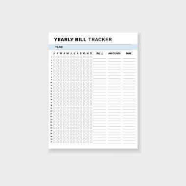 Yıllık fatura ödemelerini izleme biçimi mali taahhütlerin düzenlenmesine ve vade tarihlerinin düzenlenmesine yardımcı olur.