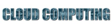 Yenilik ve bilgisayar teknolojisi hakkında bir dizi kelime. CLOUD kelimesi elektronik devre kartının dokusuyla bütünleşir. 16 dosyanın 5 'i
