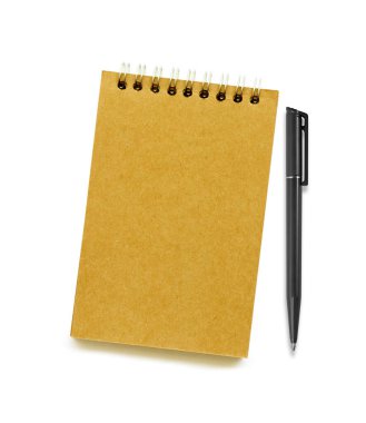 Kağıt Tablet beyaz kalemle izole edilmiş