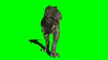 Tyrannosaurus rex Yeşil Ekran 'a Saldırıyor